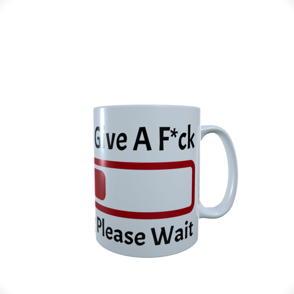 Attempting To Give A FXXX Loading ... Please Wait Ceramic Mug